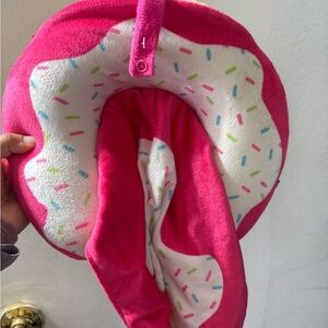 Pink Donut Neck Pillow